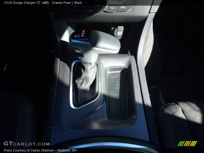Granite Pearl / Black 2018 Dodge Charger GT AWD