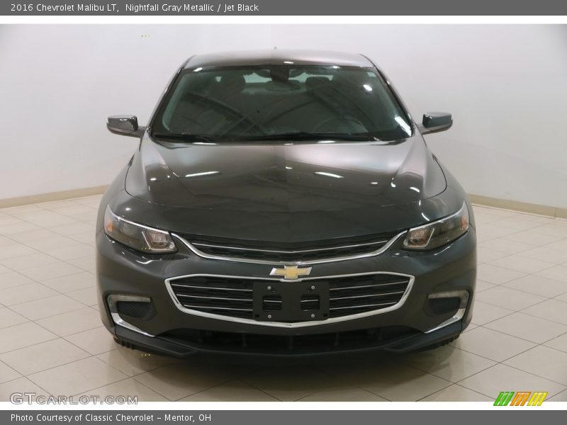 Nightfall Gray Metallic / Jet Black 2016 Chevrolet Malibu LT