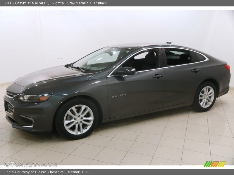 Nightfall Gray Metallic / Jet Black 2016 Chevrolet Malibu LT