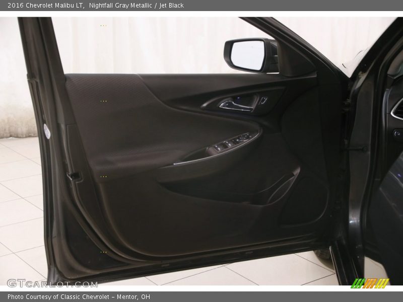 Nightfall Gray Metallic / Jet Black 2016 Chevrolet Malibu LT