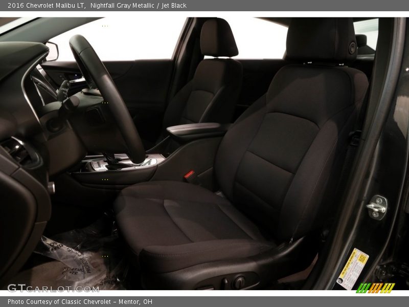 Nightfall Gray Metallic / Jet Black 2016 Chevrolet Malibu LT
