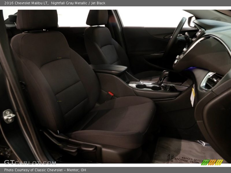 Nightfall Gray Metallic / Jet Black 2016 Chevrolet Malibu LT