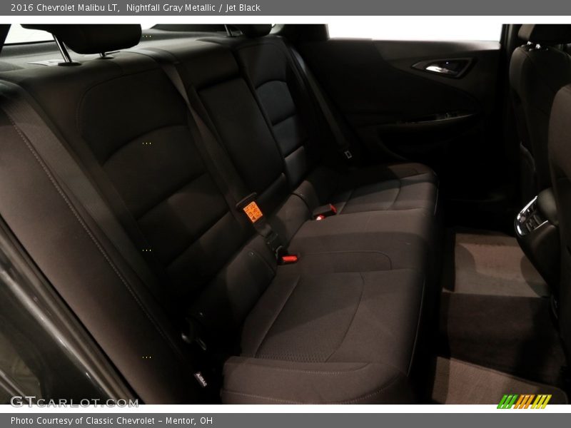 Nightfall Gray Metallic / Jet Black 2016 Chevrolet Malibu LT