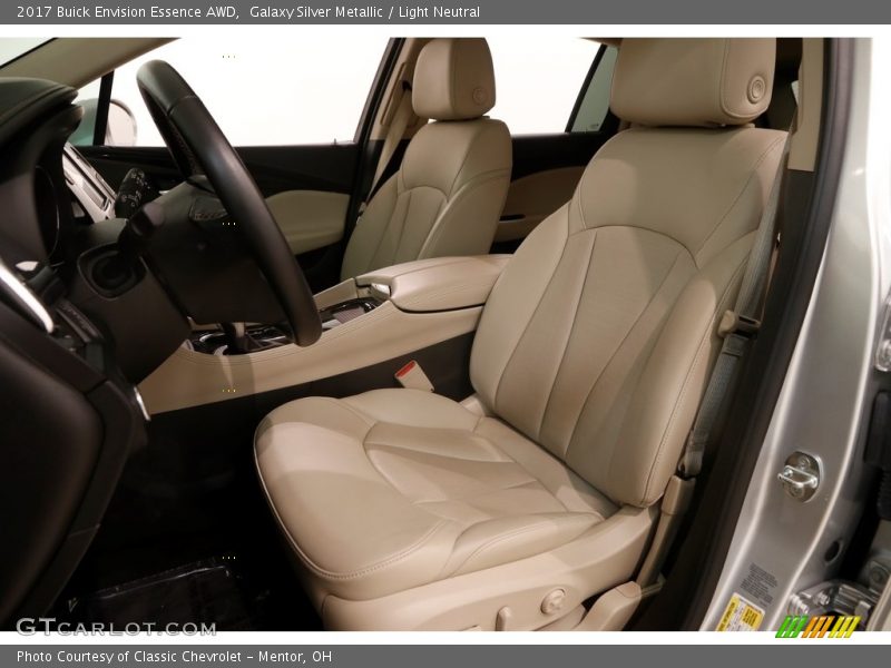 Galaxy Silver Metallic / Light Neutral 2017 Buick Envision Essence AWD