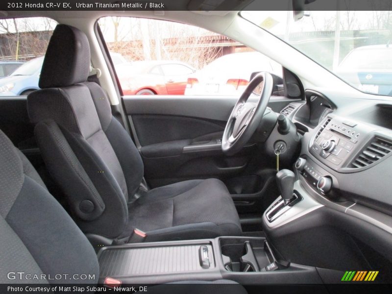 Urban Titanium Metallic / Black 2012 Honda CR-V EX
