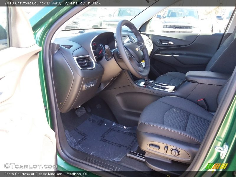 Ivy Metallic / Jet Black 2018 Chevrolet Equinox LT AWD