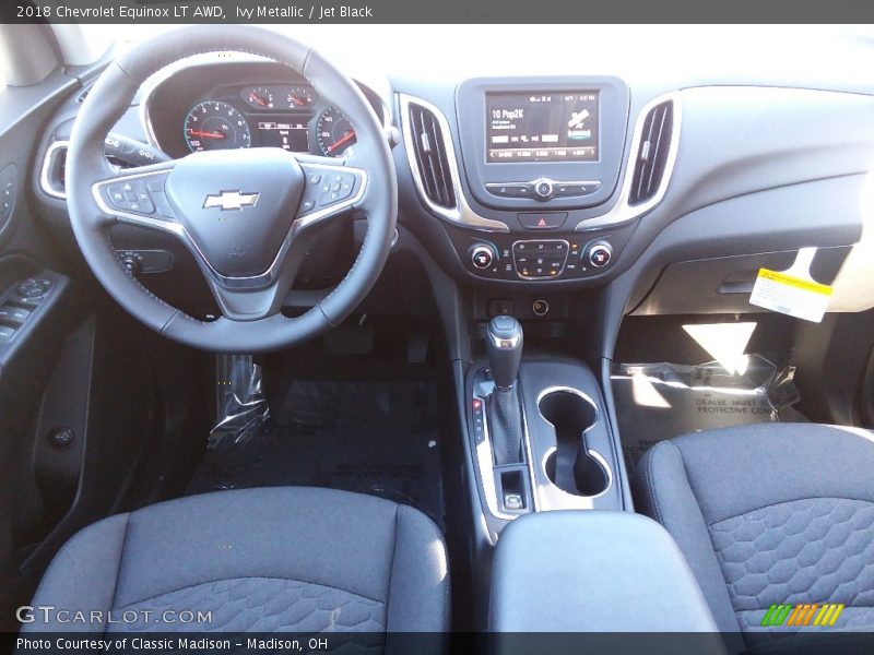 Ivy Metallic / Jet Black 2018 Chevrolet Equinox LT AWD