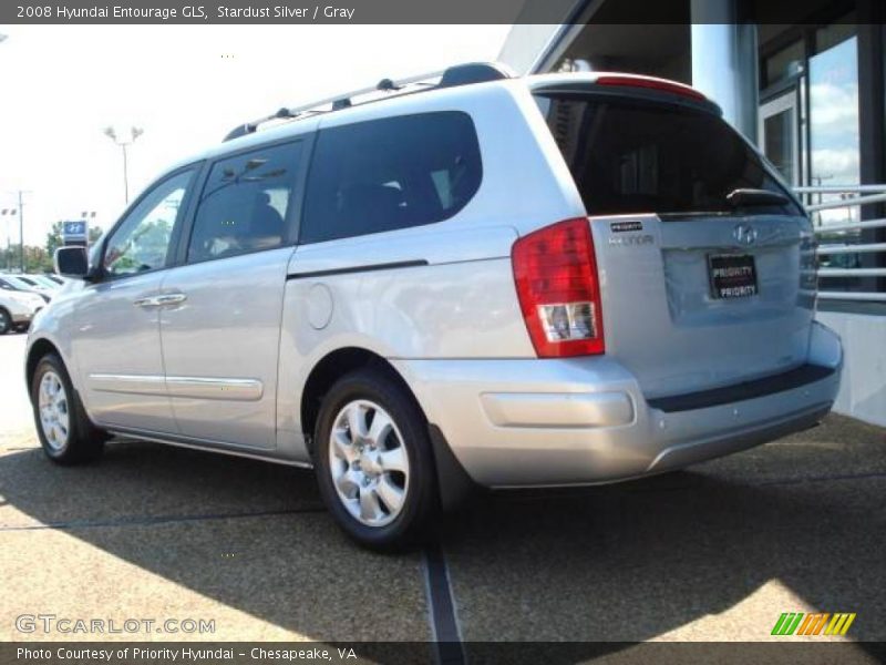 Stardust Silver / Gray 2008 Hyundai Entourage GLS