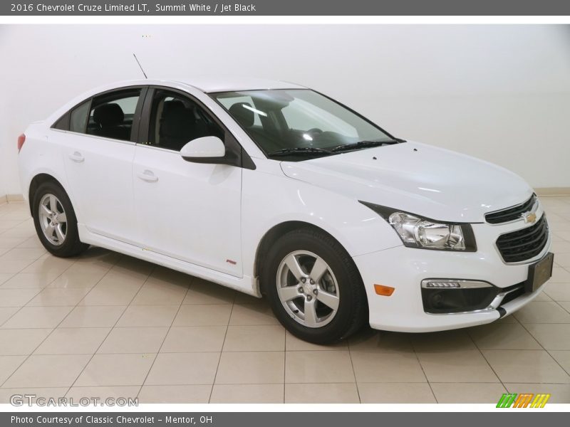 Summit White / Jet Black 2016 Chevrolet Cruze Limited LT