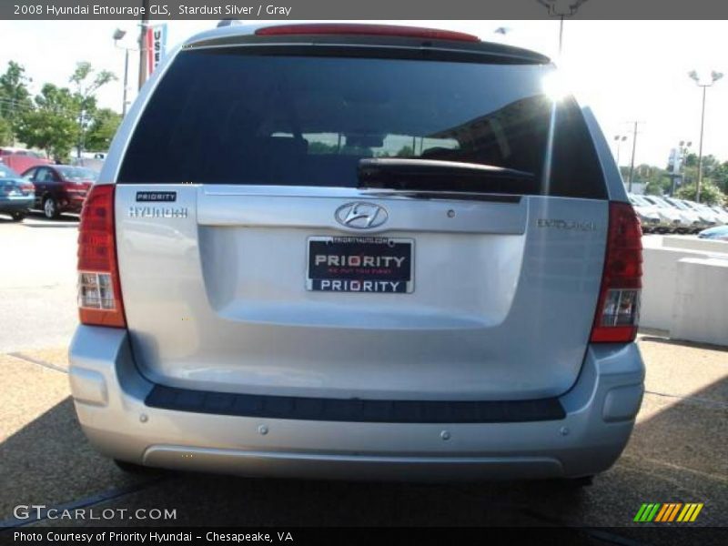 Stardust Silver / Gray 2008 Hyundai Entourage GLS