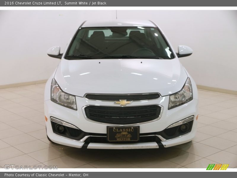 Summit White / Jet Black 2016 Chevrolet Cruze Limited LT