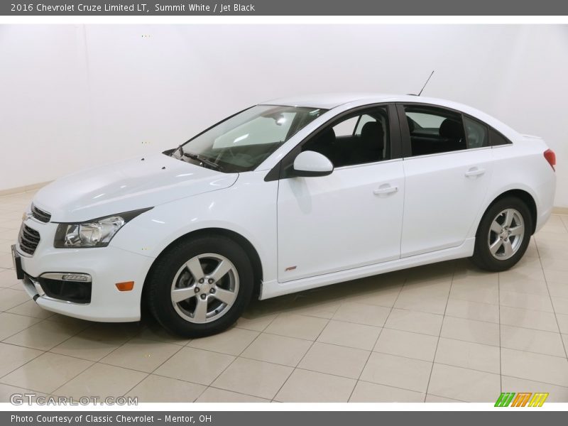 Summit White / Jet Black 2016 Chevrolet Cruze Limited LT