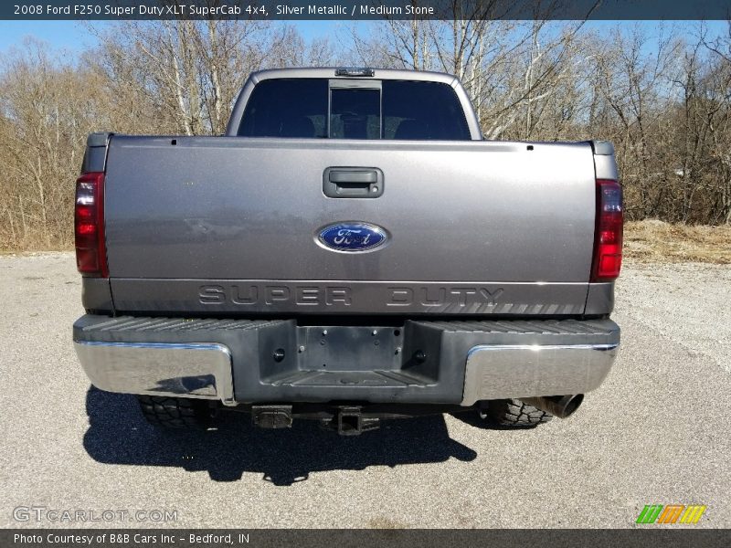 Silver Metallic / Medium Stone 2008 Ford F250 Super Duty XLT SuperCab 4x4