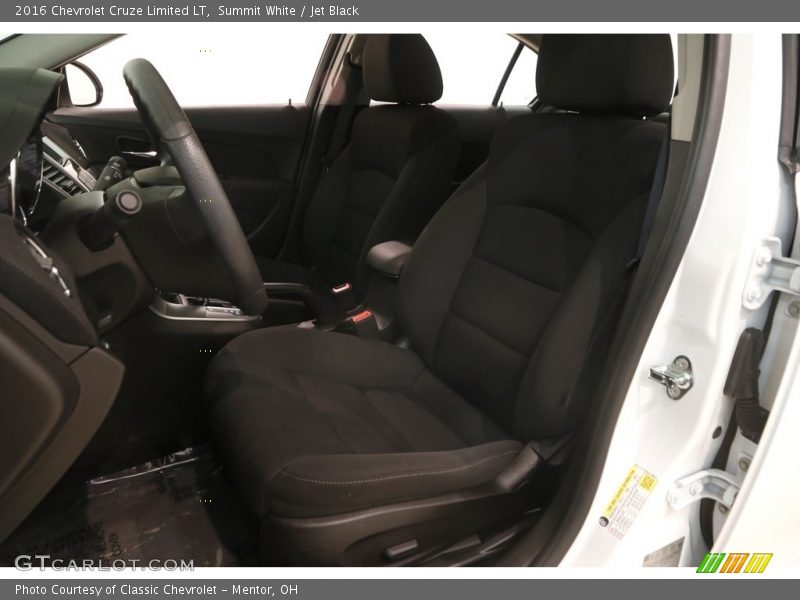 Summit White / Jet Black 2016 Chevrolet Cruze Limited LT