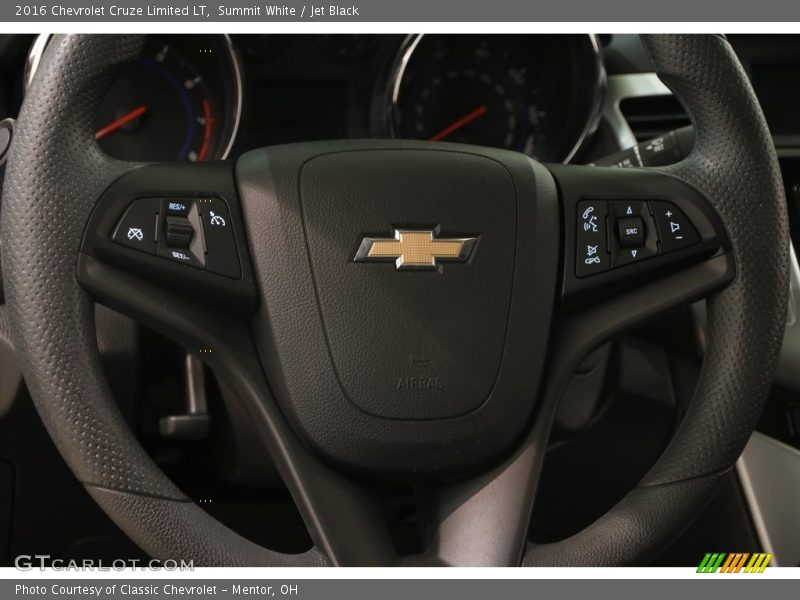 Summit White / Jet Black 2016 Chevrolet Cruze Limited LT