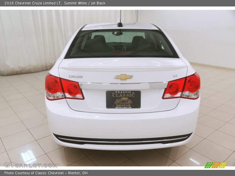 Summit White / Jet Black 2016 Chevrolet Cruze Limited LT