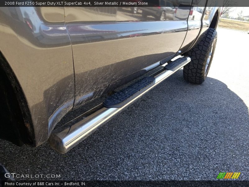 Silver Metallic / Medium Stone 2008 Ford F250 Super Duty XLT SuperCab 4x4