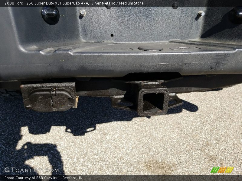 Silver Metallic / Medium Stone 2008 Ford F250 Super Duty XLT SuperCab 4x4