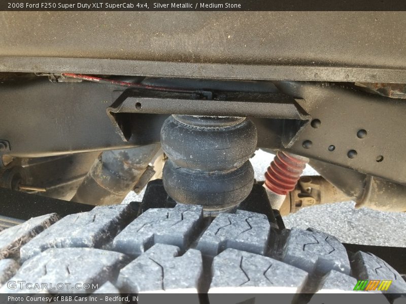 Silver Metallic / Medium Stone 2008 Ford F250 Super Duty XLT SuperCab 4x4