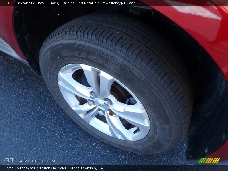 Cardinal Red Metallic / Brownstone/Jet Black 2012 Chevrolet Equinox LT AWD