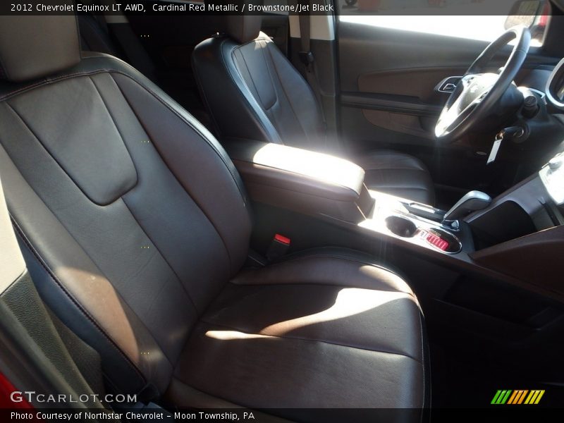 Cardinal Red Metallic / Brownstone/Jet Black 2012 Chevrolet Equinox LT AWD