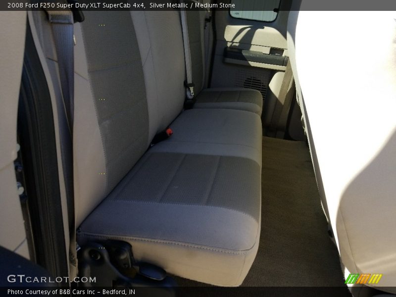 Silver Metallic / Medium Stone 2008 Ford F250 Super Duty XLT SuperCab 4x4