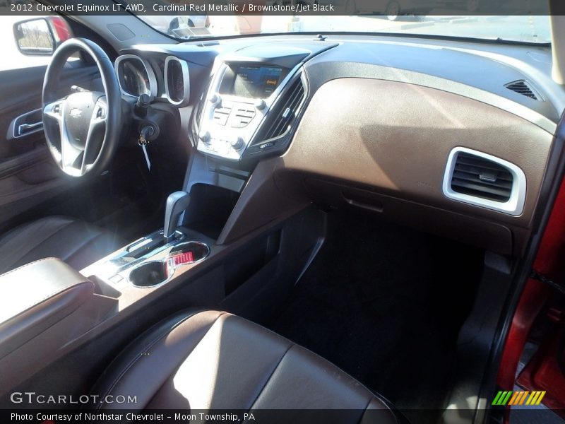 Cardinal Red Metallic / Brownstone/Jet Black 2012 Chevrolet Equinox LT AWD