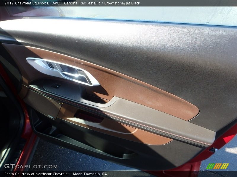 Cardinal Red Metallic / Brownstone/Jet Black 2012 Chevrolet Equinox LT AWD