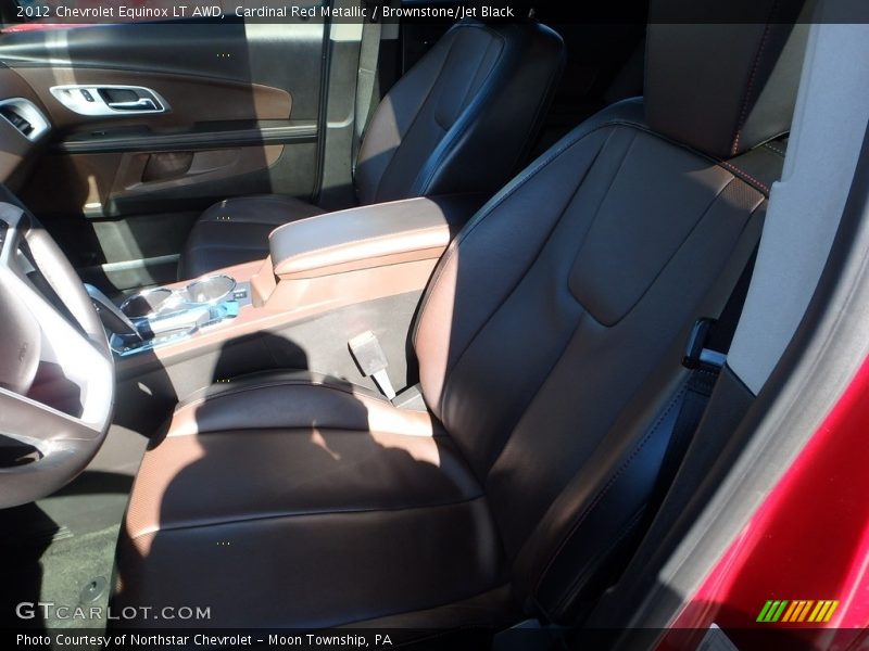 Cardinal Red Metallic / Brownstone/Jet Black 2012 Chevrolet Equinox LT AWD