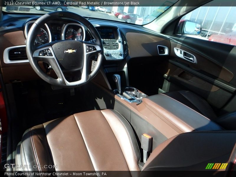 Cardinal Red Metallic / Brownstone/Jet Black 2012 Chevrolet Equinox LT AWD