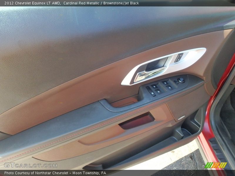 Cardinal Red Metallic / Brownstone/Jet Black 2012 Chevrolet Equinox LT AWD