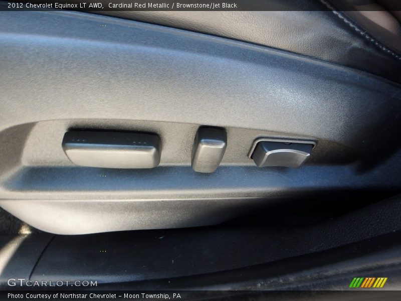 Cardinal Red Metallic / Brownstone/Jet Black 2012 Chevrolet Equinox LT AWD