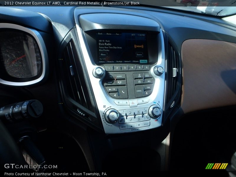 Cardinal Red Metallic / Brownstone/Jet Black 2012 Chevrolet Equinox LT AWD