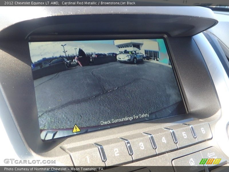 Cardinal Red Metallic / Brownstone/Jet Black 2012 Chevrolet Equinox LT AWD