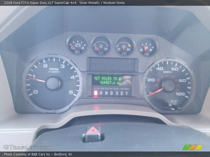 Silver Metallic / Medium Stone 2008 Ford F250 Super Duty XLT SuperCab 4x4