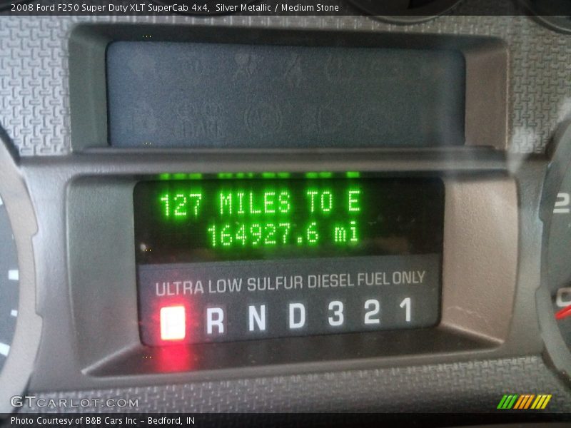 Silver Metallic / Medium Stone 2008 Ford F250 Super Duty XLT SuperCab 4x4