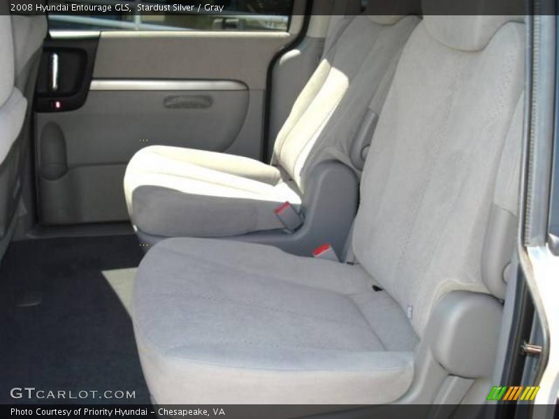 Stardust Silver / Gray 2008 Hyundai Entourage GLS