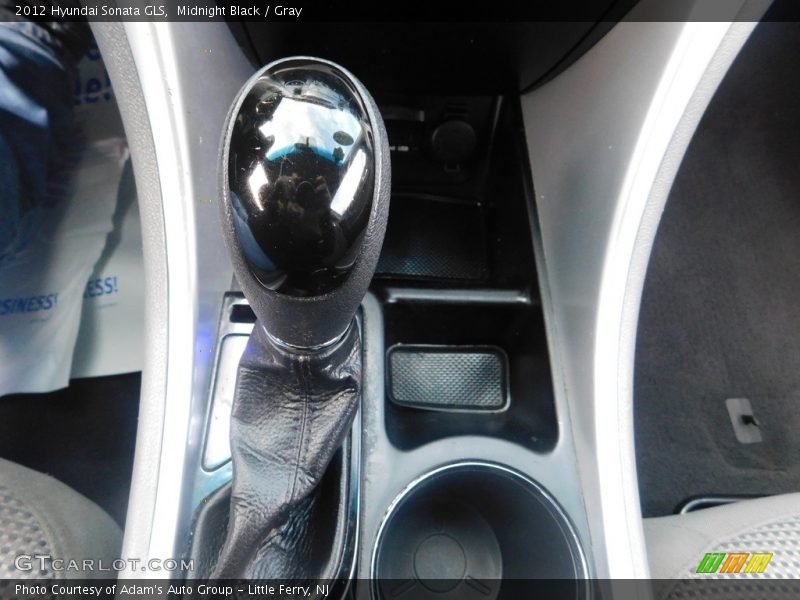 Midnight Black / Gray 2012 Hyundai Sonata GLS