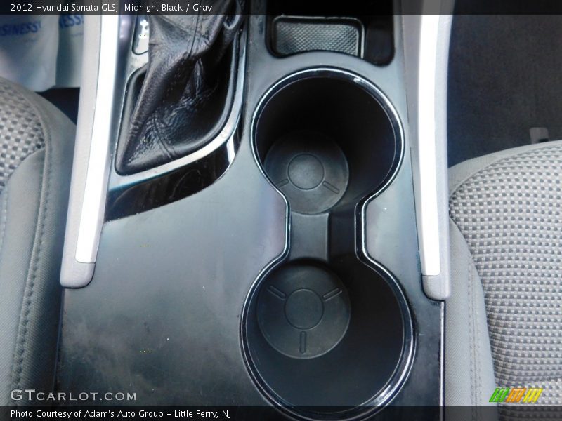 Midnight Black / Gray 2012 Hyundai Sonata GLS