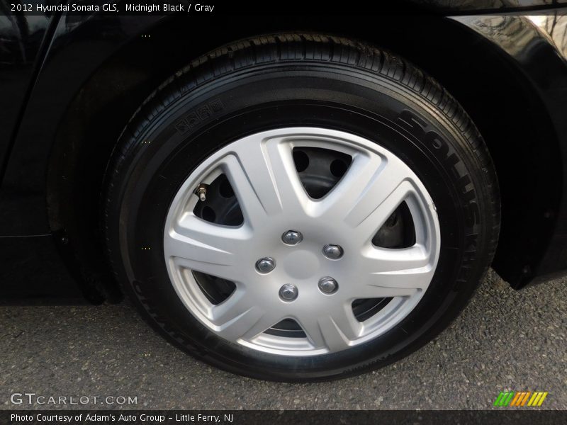 Midnight Black / Gray 2012 Hyundai Sonata GLS