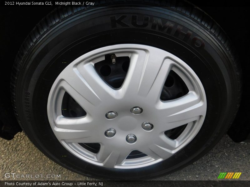 Midnight Black / Gray 2012 Hyundai Sonata GLS
