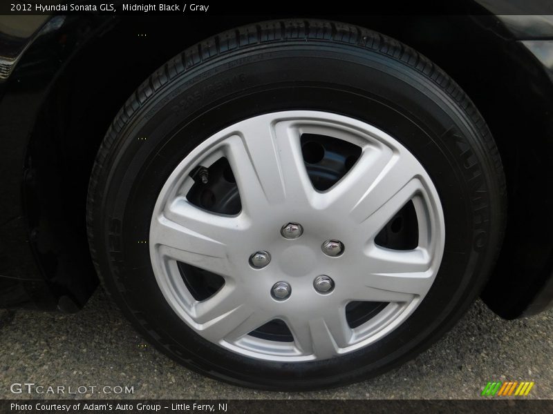 Midnight Black / Gray 2012 Hyundai Sonata GLS