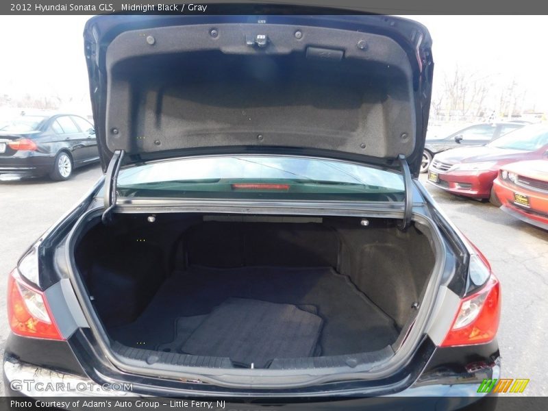 Midnight Black / Gray 2012 Hyundai Sonata GLS