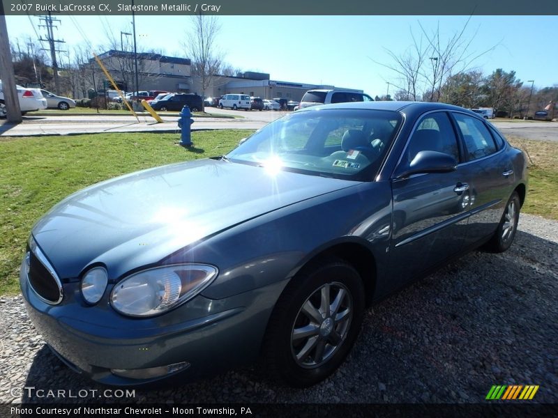 Slatestone Metallic / Gray 2007 Buick LaCrosse CX
