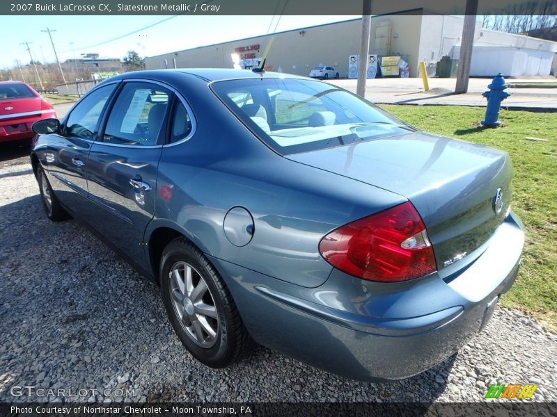 Slatestone Metallic / Gray 2007 Buick LaCrosse CX