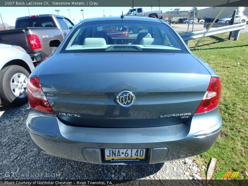 Slatestone Metallic / Gray 2007 Buick LaCrosse CX