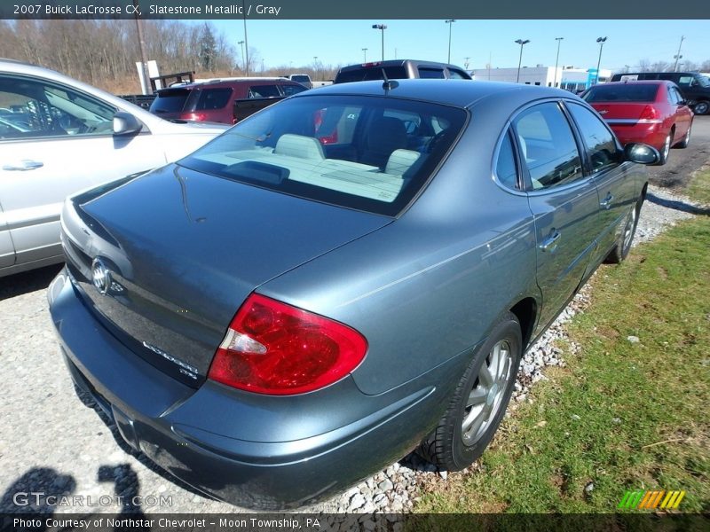 Slatestone Metallic / Gray 2007 Buick LaCrosse CX