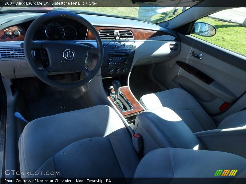Slatestone Metallic / Gray 2007 Buick LaCrosse CX
