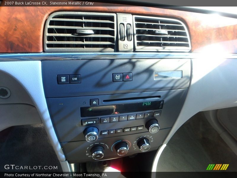 Slatestone Metallic / Gray 2007 Buick LaCrosse CX