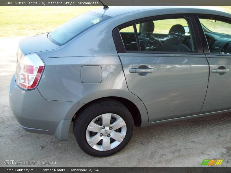Magnetic Gray / Charcoal/Steel 2008 Nissan Sentra 2.0